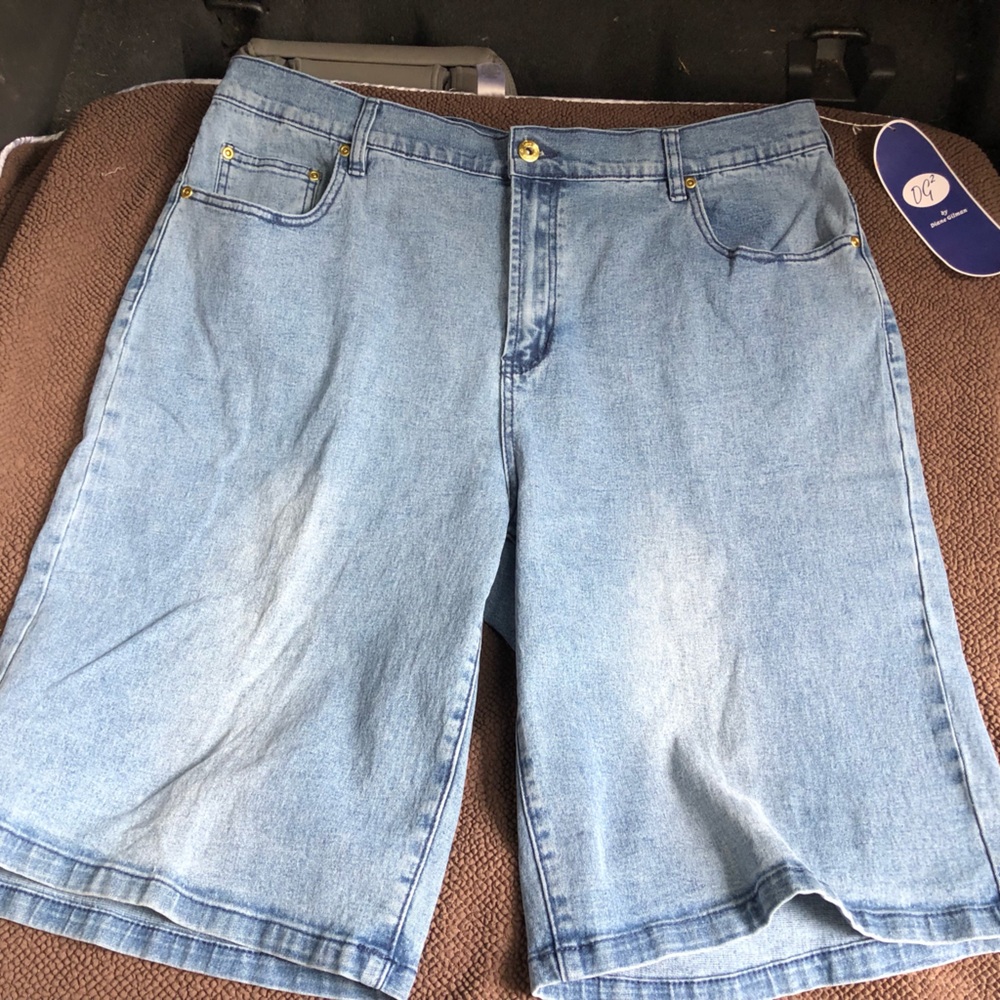 DG2 Jean Shorts by Diane Gilman in Size 16W